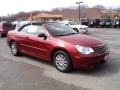 2009 Inferno Red Crystal Pearl Chrysler Sebring LX Convertible  photo #3