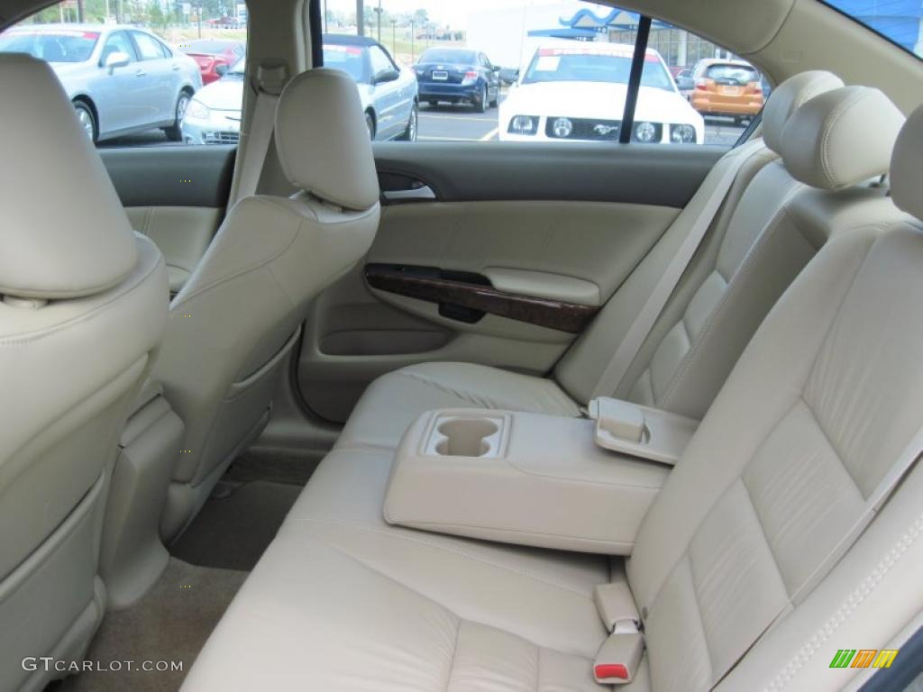 2009 Accord EX-L Sedan - Bold Beige Metallic / Ivory photo #13