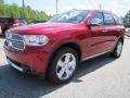 2011 Inferno Red Crystal Pearl Dodge Durango Citadel  photo #3