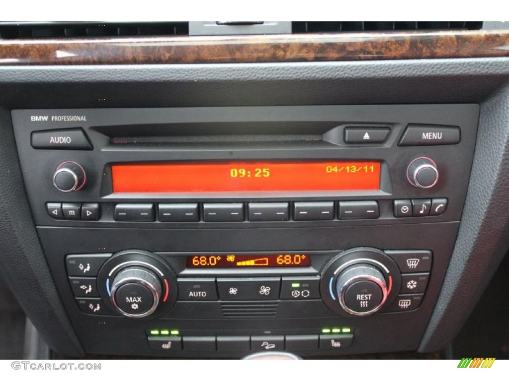 2008 3 Series 328xi Coupe - Jet Black / Coral Red/Black photo #12