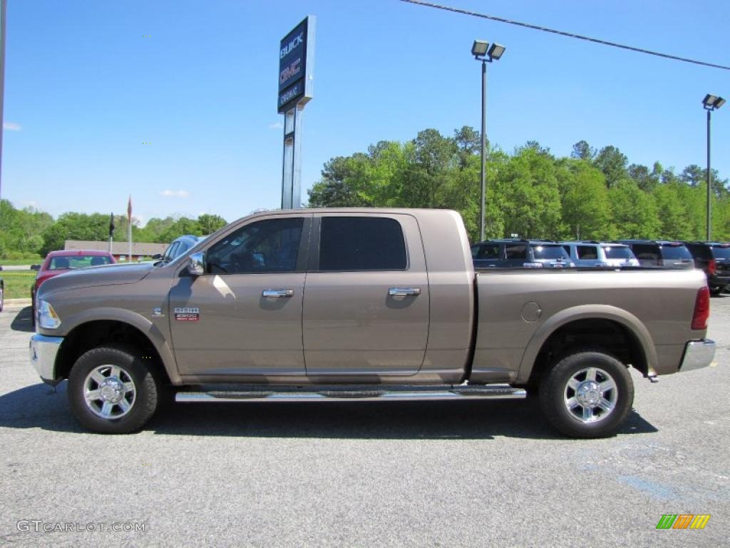 Austin Tan Pearl 2010 Dodge Ram 2500 Laramie Mega Cab 4x4 Exterior Photo #48009463