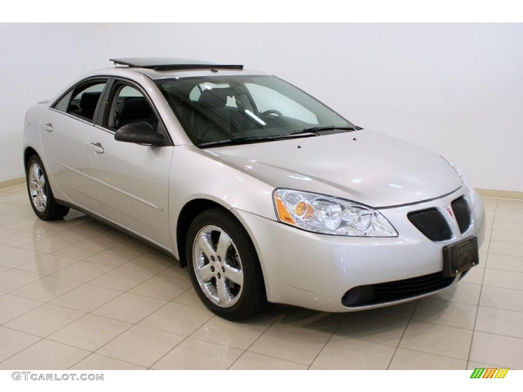 2007 G6 GT Sedan - Liquid Silver Metallic / Ebony photo #1