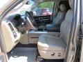 Light Pebble Beige/Bark Brown 2010 Dodge Ram 2500 Laramie Mega Cab 4x4 Interior Color