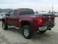 2008 Deep Ruby Metallic Chevrolet Silverado 1500 LT Extended Cab 4x4  photo #3