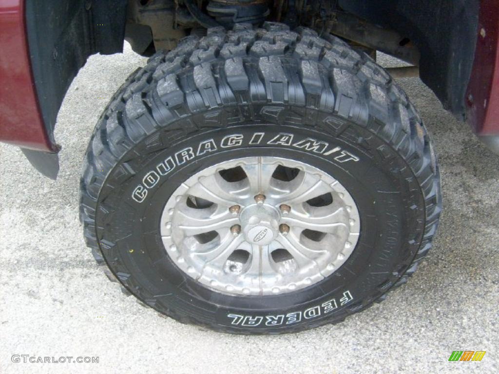 2008 Silverado 1500 LT Extended Cab 4x4 - Deep Ruby Metallic / Ebony photo #9