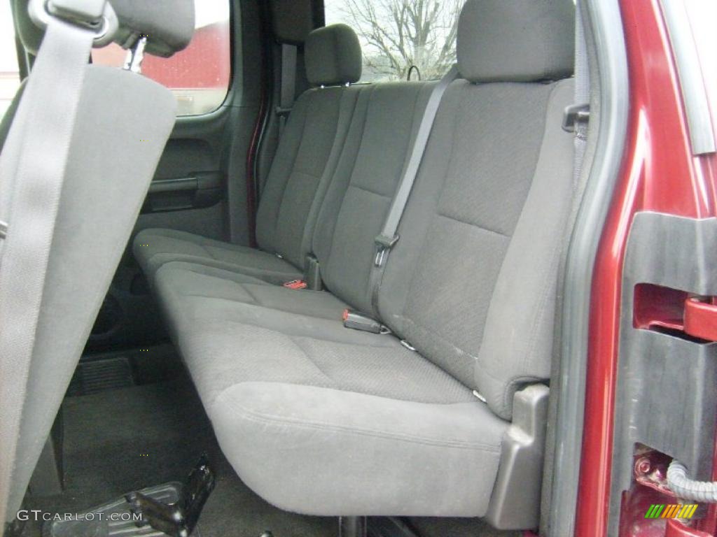 2008 Silverado 1500 LT Extended Cab 4x4 - Deep Ruby Metallic / Ebony photo #14