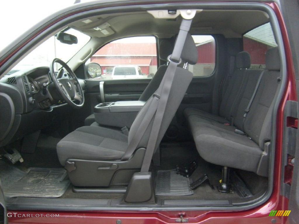 2008 Silverado 1500 LT Extended Cab 4x4 - Deep Ruby Metallic / Ebony photo #15