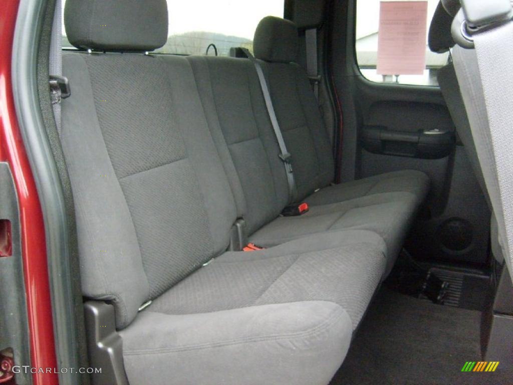 2008 Silverado 1500 LT Extended Cab 4x4 - Deep Ruby Metallic / Ebony photo #18