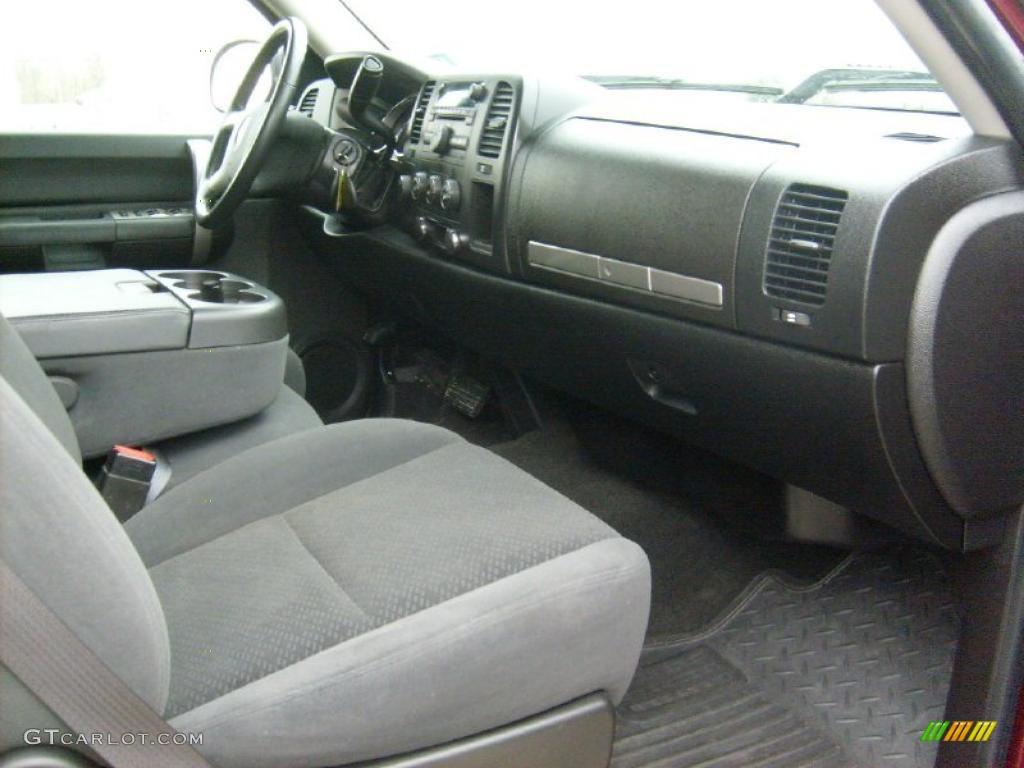 2008 Silverado 1500 LT Extended Cab 4x4 - Deep Ruby Metallic / Ebony photo #19