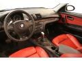 Coral Red 2008 BMW 1 Series 135i Coupe Dashboard
