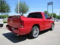 2005 Flame Red Dodge Ram 1500 SRT-10 Regular Cab  photo #5