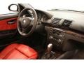 Coral Red 2008 BMW 1 Series 135i Coupe Interior Color