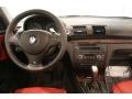 Coral Red 2008 BMW 1 Series 135i Coupe Steering Wheel