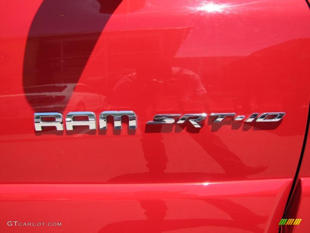 2005 Dodge Ram 1500 SRT-10 Regular Cab Marks and Logos Photo #48010885