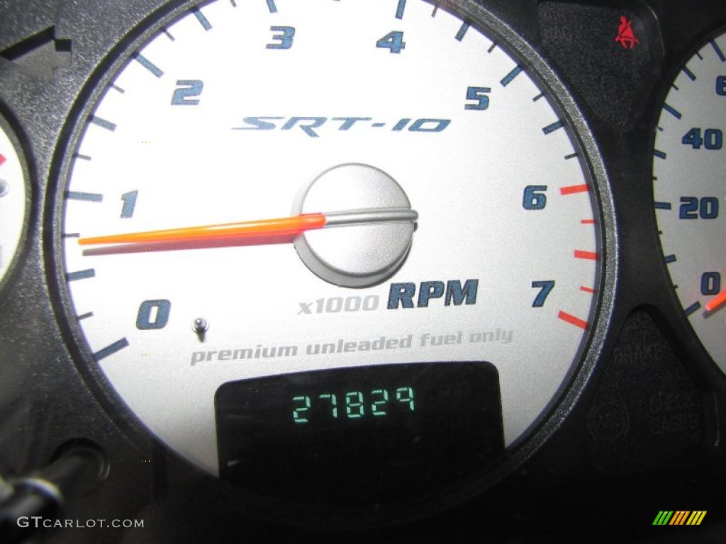 2005 Dodge Ram 1500 SRT-10 Regular Cab Gauges Photo #48011011