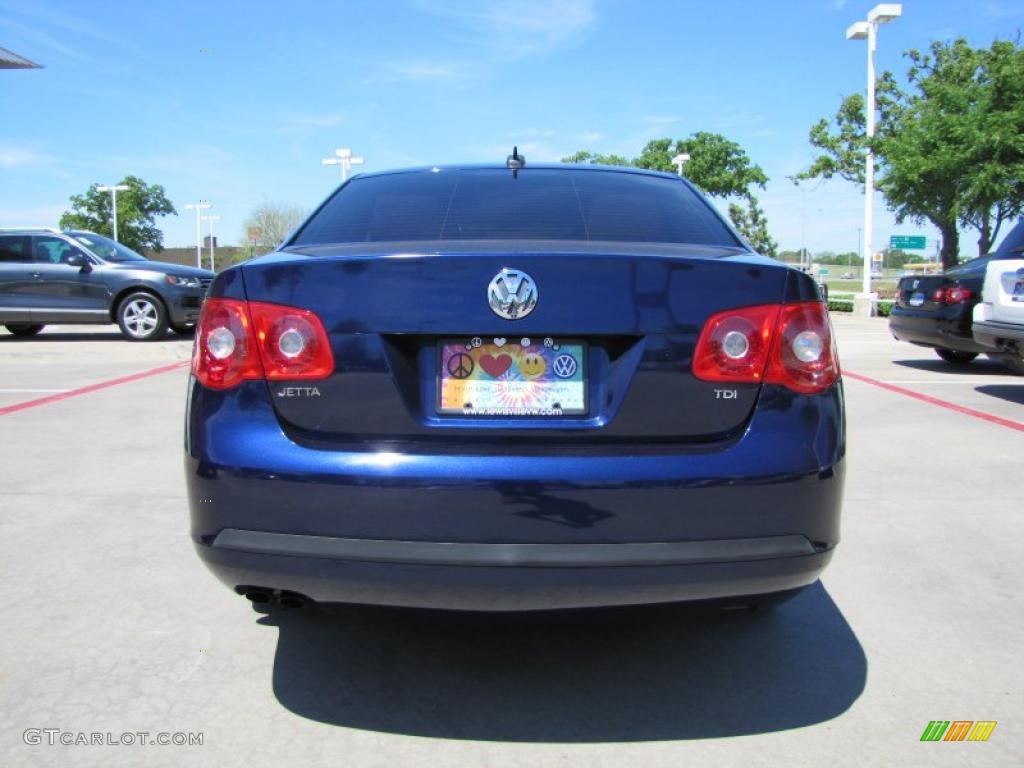 2006 Jetta TDI Sedan - Shadow Blue Metallic / Pure Beige photo #4