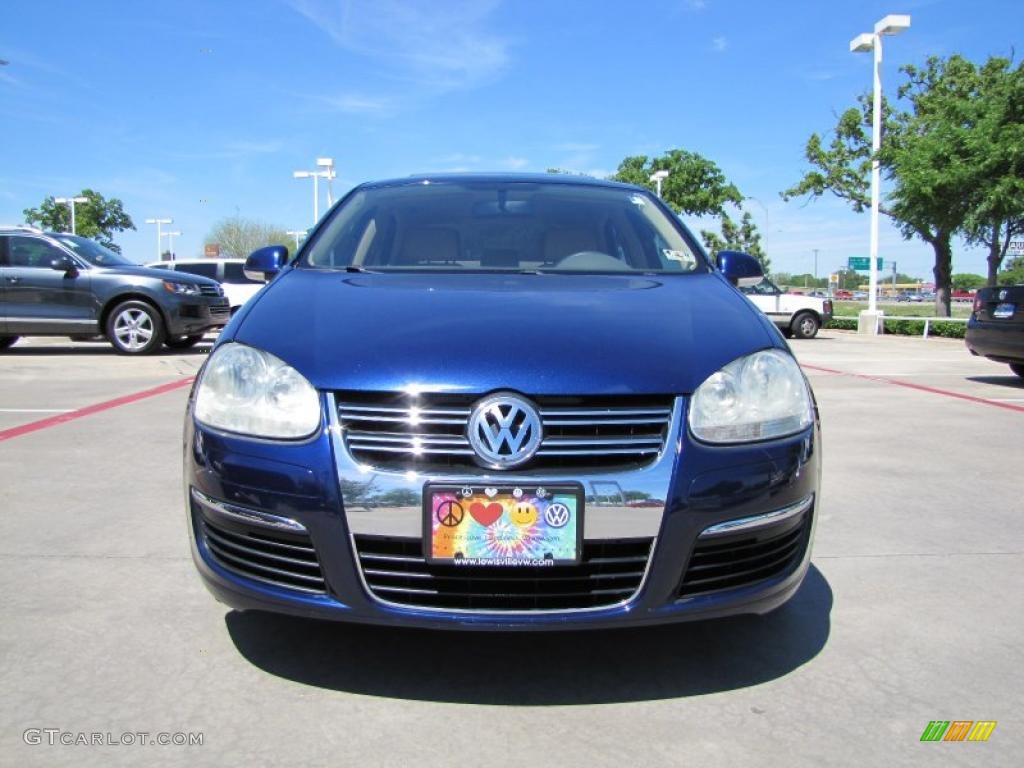 2006 Jetta TDI Sedan - Shadow Blue Metallic / Pure Beige photo #8