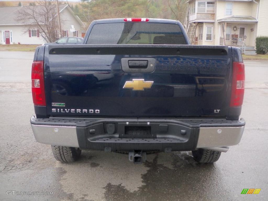 2011 Silverado 1500 LT Extended Cab 4x4 - Imperial Blue Metallic / Ebony photo #6