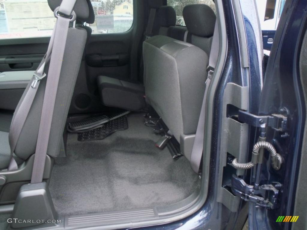 2011 Silverado 1500 LT Extended Cab 4x4 - Imperial Blue Metallic / Ebony photo #15