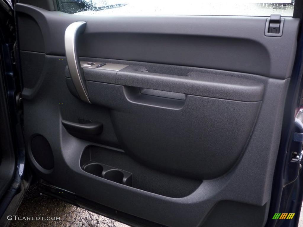 2011 Silverado 1500 LT Extended Cab 4x4 - Imperial Blue Metallic / Ebony photo #17