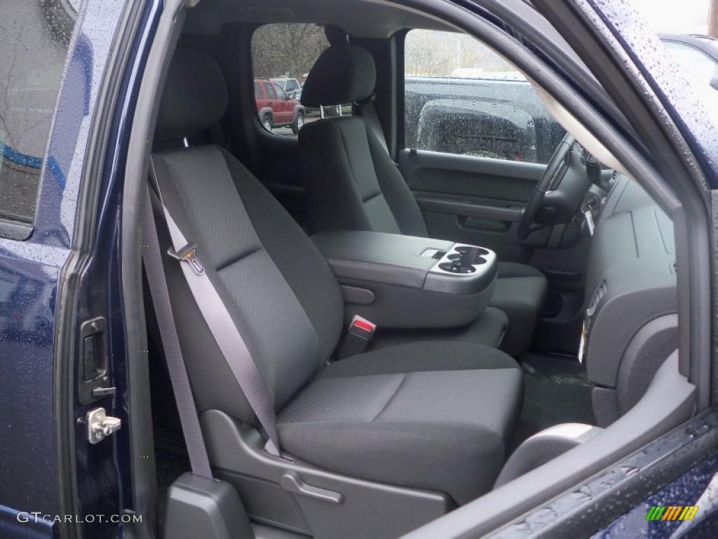 2011 Silverado 1500 LT Extended Cab 4x4 - Imperial Blue Metallic / Ebony photo #18