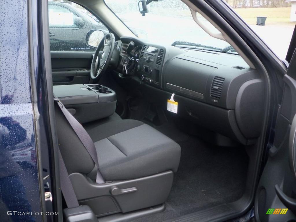 2011 Silverado 1500 LT Extended Cab 4x4 - Imperial Blue Metallic / Ebony photo #19