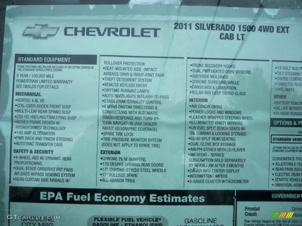 2011 Silverado 1500 LT Extended Cab 4x4 - Imperial Blue Metallic / Ebony photo #38