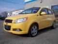 2010 Summer Yellow Chevrolet Aveo Aveo5 LT  photo #1