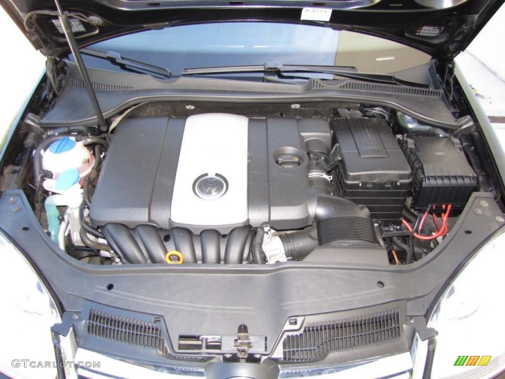 2008 Volkswagen Jetta S Sedan 2.5 Liter DOHC 20-Valve 5 Cylinder Engine Photo #48013999