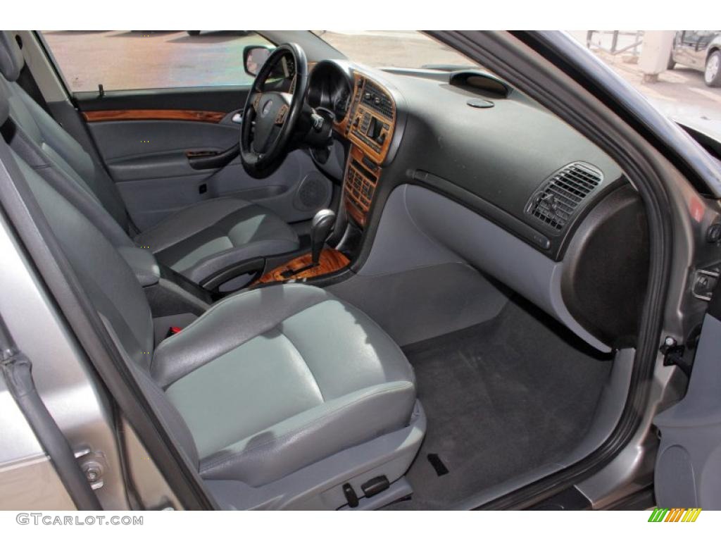 Slate Gray Interior 2004 Saab 9-3 Arc Sedan Photo #48015049