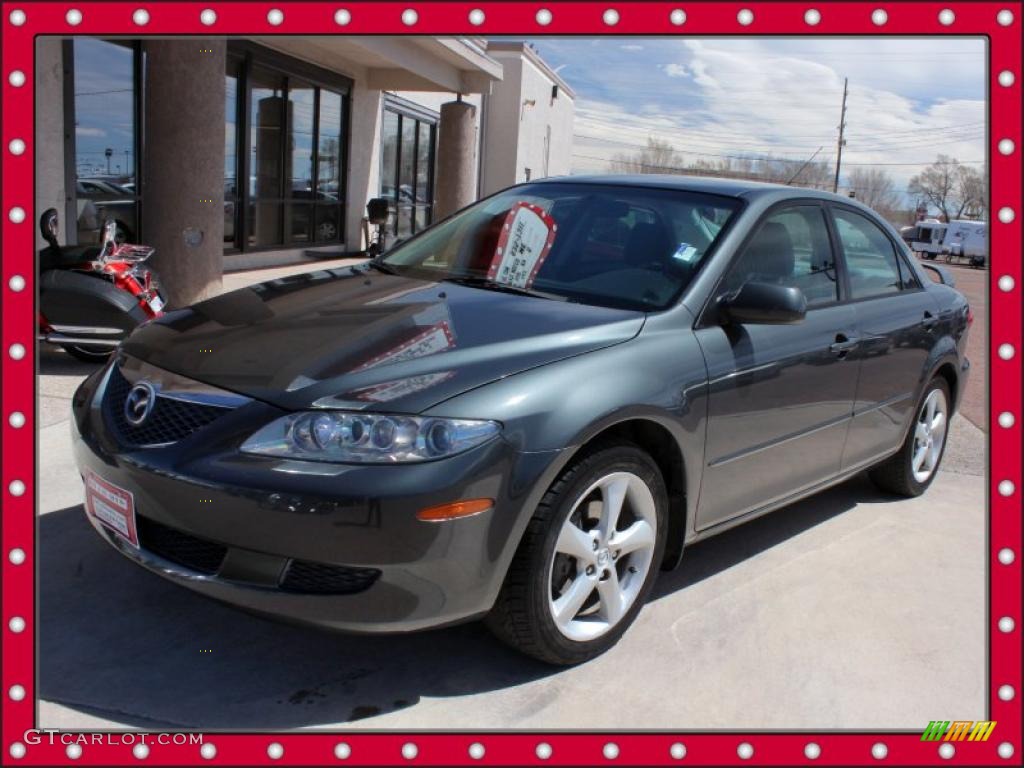 2005 MAZDA6 i Sedan - Steel Gray Metallic / Gray photo #1