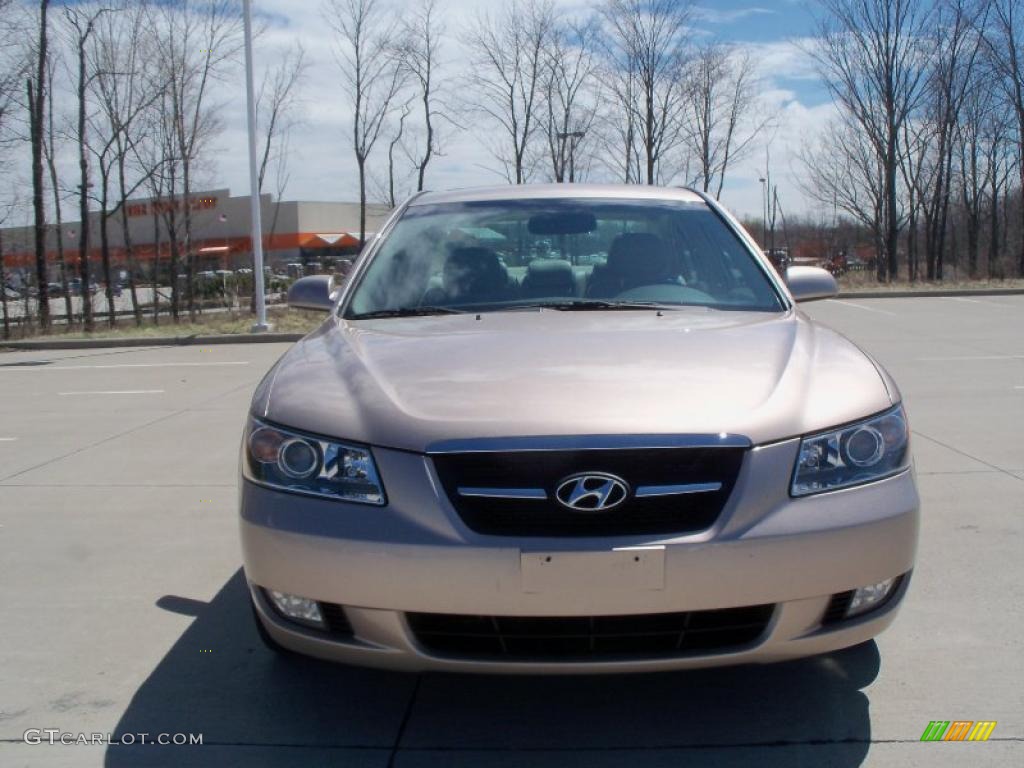 2008 Sonata Limited V6 - Golden Beige / Beige photo #1