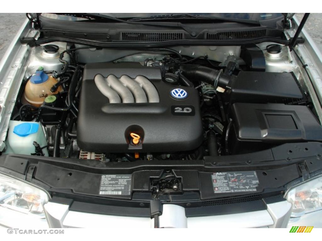 2000 Volkswagen Jetta GL Sedan 2.0 Liter SOHC 8-Valve 4 Cylinder Engine Photo #48016670