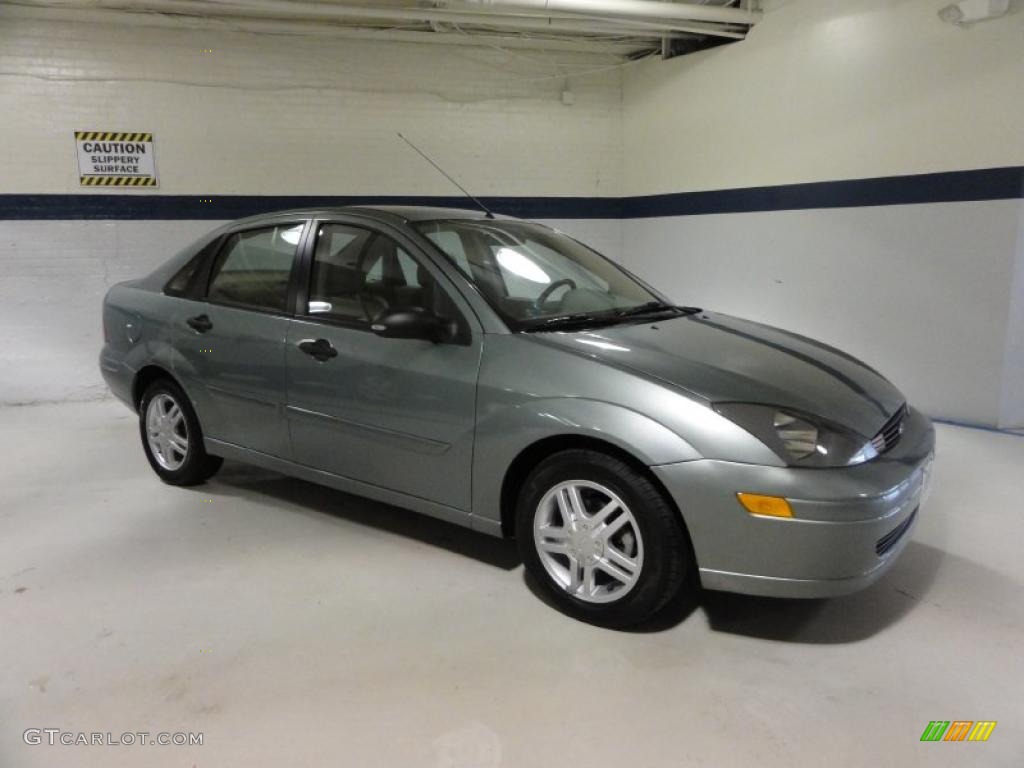 Light Tundra Metallic 2003 Ford Focus SE Sedan Exterior Photo #48016757