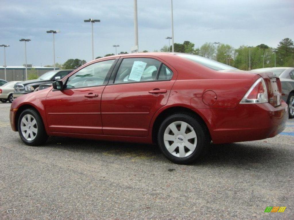 Redfire Metallic 2006 Ford Fusion S Exterior Photo #48016868