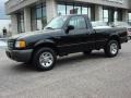 2003 Black Ford Ranger XLT Regular Cab  photo #2