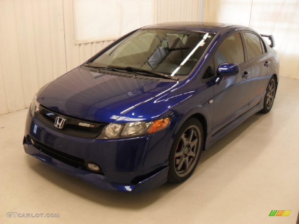 Fiji Blue Pearl Honda Civic