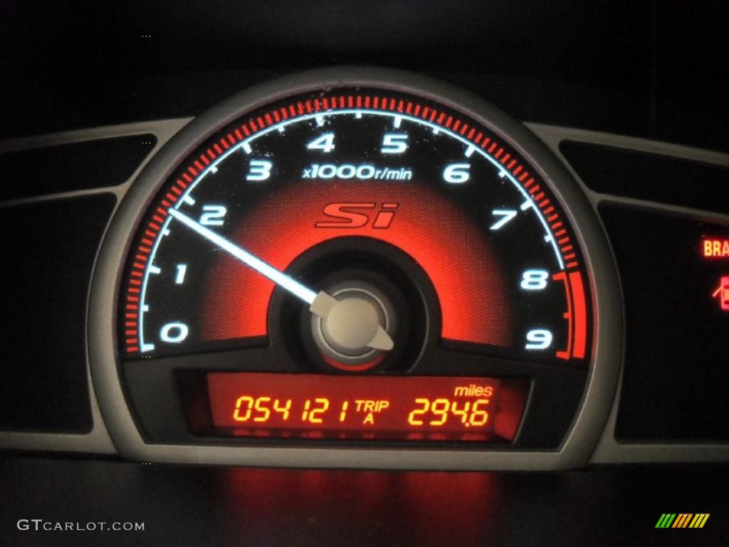 2008 Honda Civic Mugen Si Sedan Gauges Photo #48017288