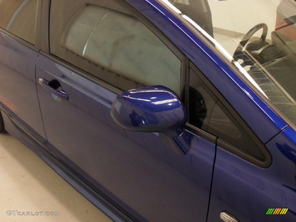 2008 Civic Mugen Si Sedan - Fiji Blue Pearl / Black photo #26