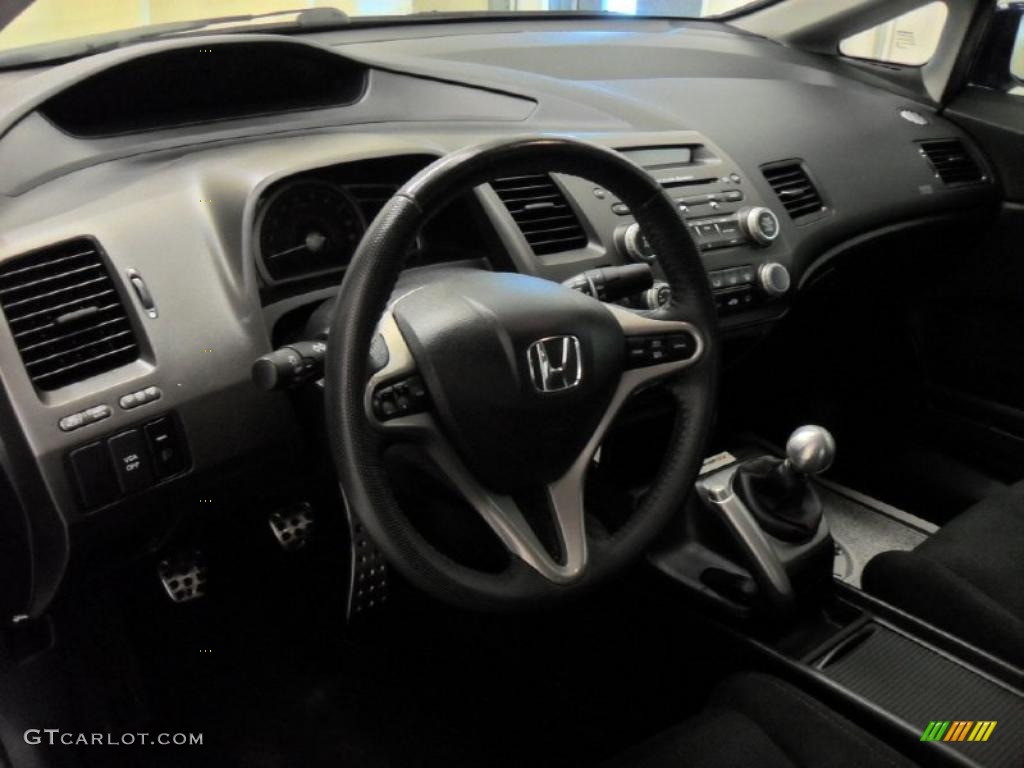 2008 Civic Mugen Si Sedan - Fiji Blue Pearl / Black photo #30