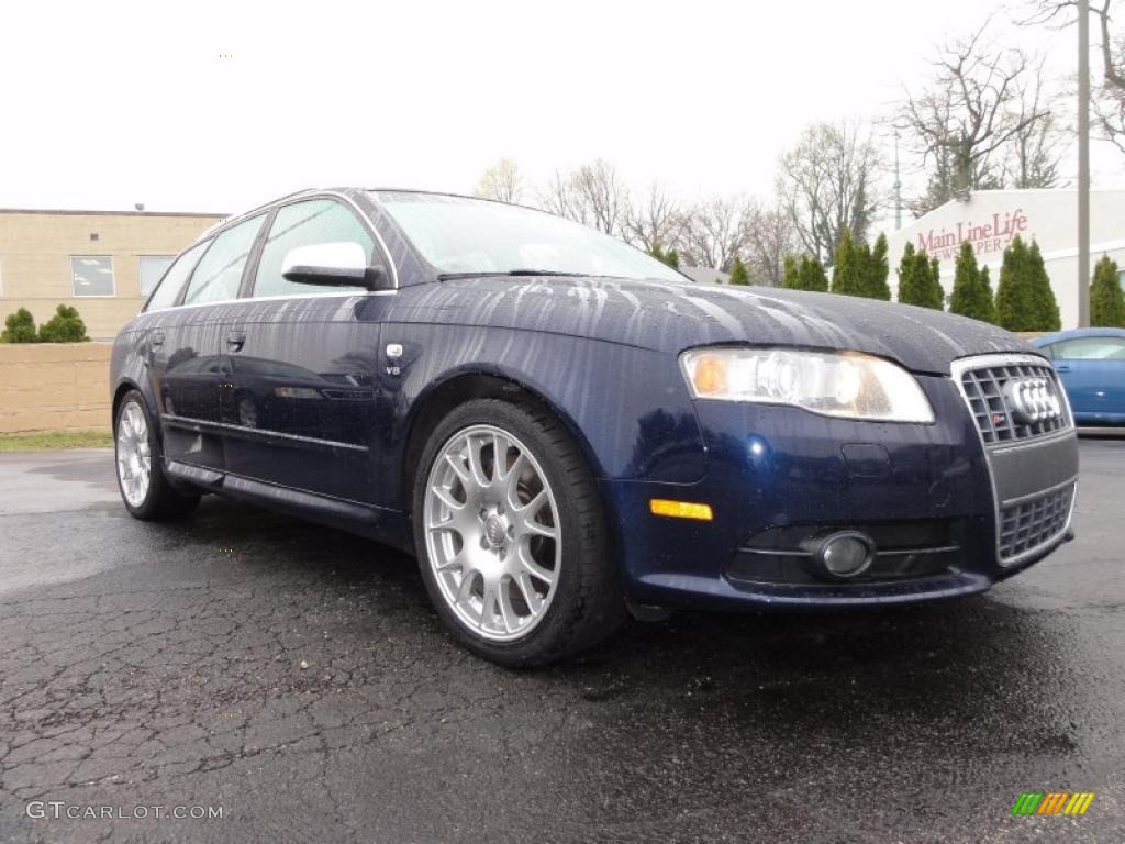 2006 S4 4.2 quattro Avant - Moro Blue Pearl Effect / Black photo #5