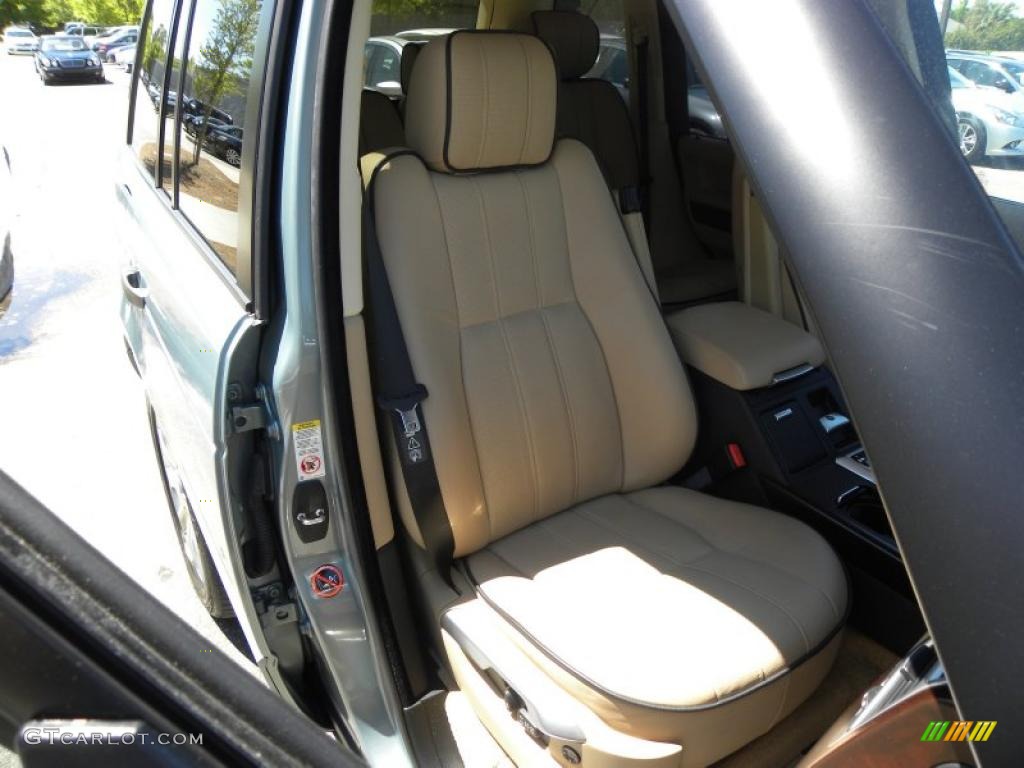 2009 Range Rover Supercharged - Lucerne Green Metallic / Ivory/Jet Black photo #11