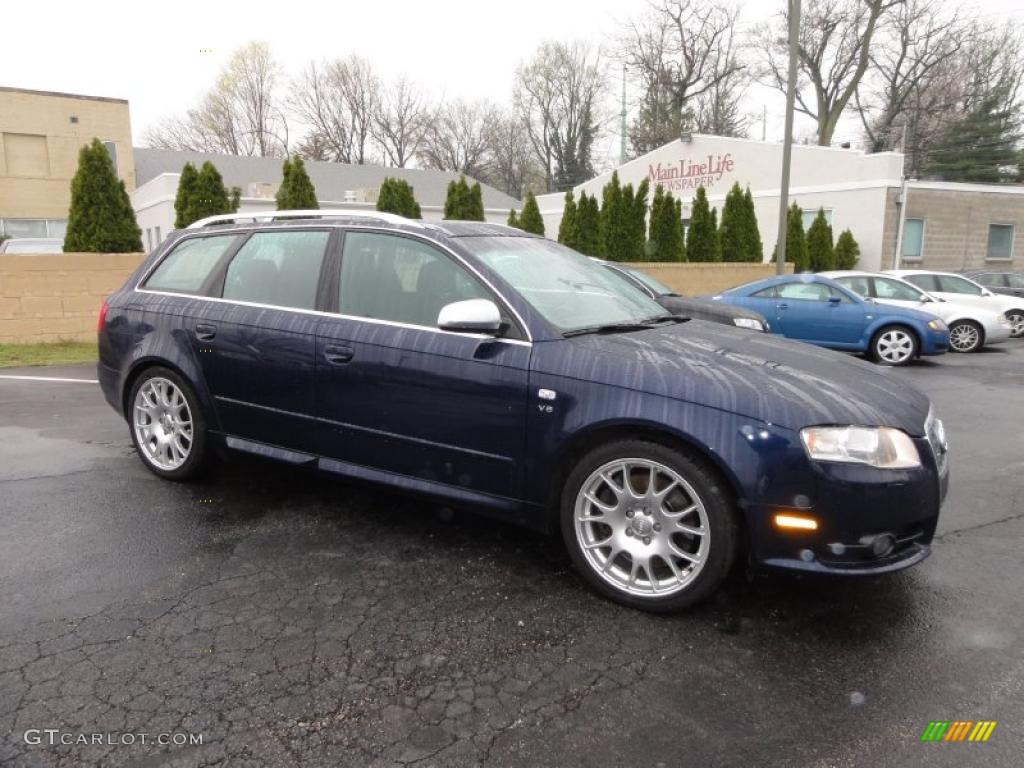 2006 S4 4.2 quattro Avant - Moro Blue Pearl Effect / Black photo #6