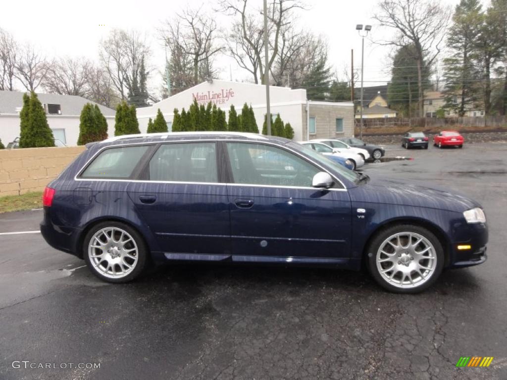 2006 S4 4.2 quattro Avant - Moro Blue Pearl Effect / Black photo #7