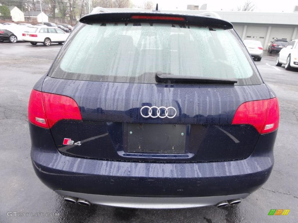 2006 S4 4.2 quattro Avant - Moro Blue Pearl Effect / Black photo #9