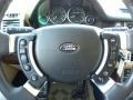 Ivory/Jet Black 2009 Land Rover Range Rover Supercharged Steering Wheel