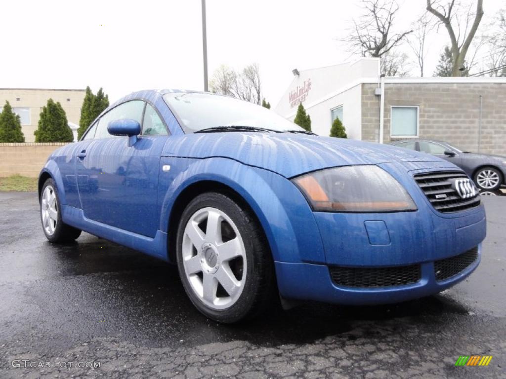 Moro Blue Pearl Effect 2002 Audi TT 1.8T quattro Coupe Exterior Photo #48018119