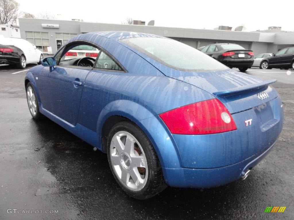 Moro Blue Pearl Effect 2002 Audi TT 1.8T quattro Coupe Exterior Photo #48018176