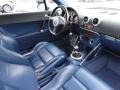 2002 Audi TT Denim Blue Interior Front Seat Photo