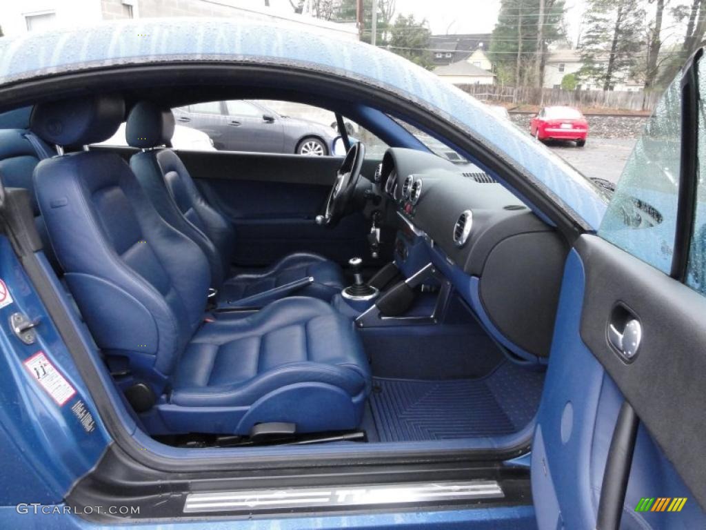 Denim Blue Interior 2002 Audi TT 1.8T quattro Coupe Photo #48018287